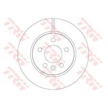 Disco de freno TRW DF6482, ventilado, frente, 1 pieza