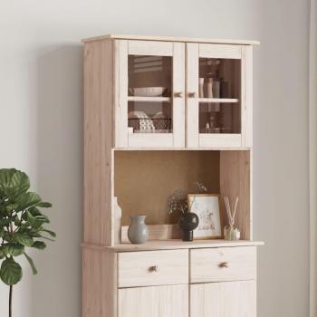 vidaXL ALTA Solid Pine Dresser Top 30.3x11.8x36.2