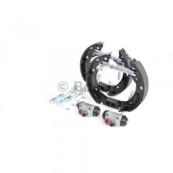 Juego de zapatas de frenos KIT SUPERPRO BOSCH 0 204 114 671, Kit frenos, disco de tambor BOSCH 0 204 114 671