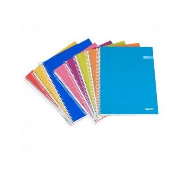 Cuaderno Tapa Dura Folio 80 Hojas 60g Línea Simple Ancor 064889