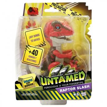 Dino Raptor - Juguete interactivo de dinosaurio con funciones de movimiento, sonido y respuesta táctil