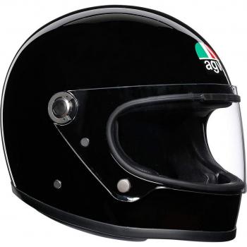 Casco de moto AGV X3000 negro sólido