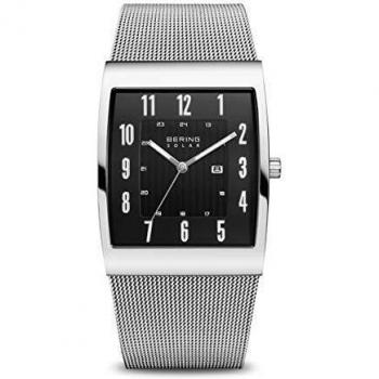Bering Solar Collection 16433-002 MeshBand Plata