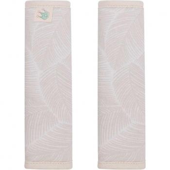 Cubre Arneses de Algodón Orgánico para Silla de Paseo y Coche Jyoko, Protector para arneses para silla de coche talla (M) Jyoko Bloom