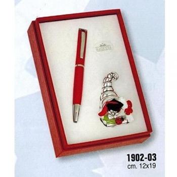 Graduación bolígrafo y curiosos mariquita bagutta-cornucopia grado 12 x 19 pulgadas acabado con caja