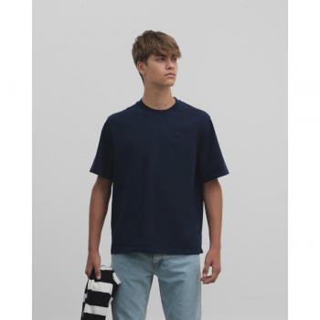 Camiseta comfort fit minilogo azul marino para Hombre