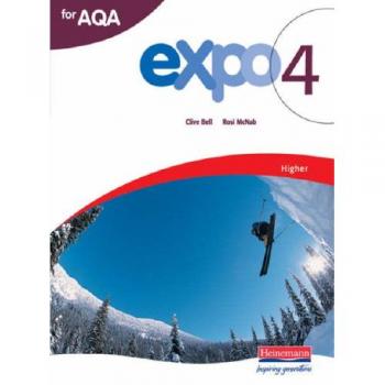 Libro Expo 4 AQA Nivel Superior en Tapa Blanda