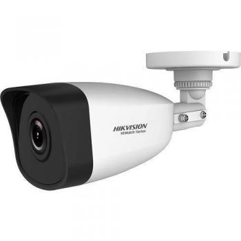 Cámara IP Bullet 1080P 2 MP óptica fija 4 mm H.265 + PoE OSD IP67 HiWatch HWI-B121H