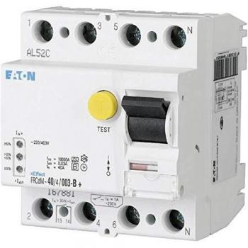 Interruptor diferencial digital 63A 4 polos 30mA Tipo B Eaton FRCDM-63/4/003-G/B