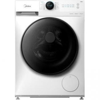 Lavadora Carga Frontal Midea 9 Kg 1400 rpm Clase B 14 Programas Blanca