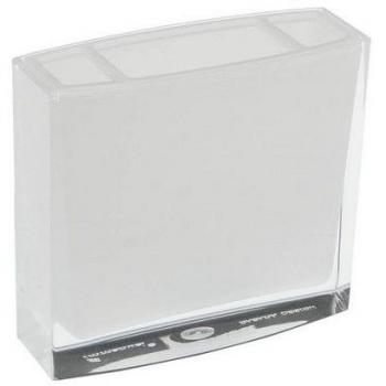 Versa Portacepillos Acrilico Blanco Soportes para Utensilios de Cocina, Única