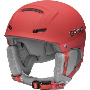 Briko - Casco de nieve de mujer Giada Lady Multi Impact, color rojo claro mate, talla S