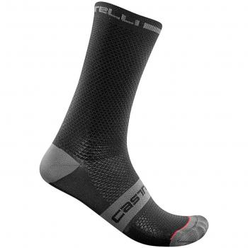 Calcetines Castelli Superleggera 18 Gris y Negro para Hombre - Talla S-M