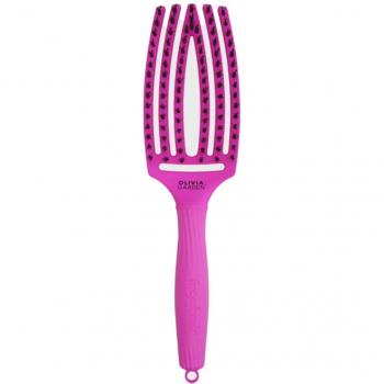Olivia Garden Fingerbrush Combo Medium Neon Purple