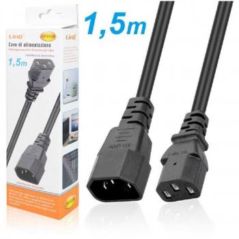 Cabo de Alimentación Prolongador Macho a Hembra para UPS 1.5m DP-EU2B