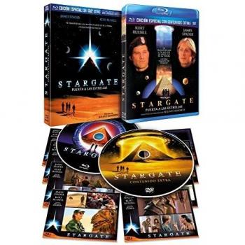 Stargate 1994 BD Edición Especial Limitada y Numerada + DVD con Extras con Funda y 8 Postales [Blu-ray