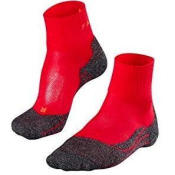 Falke TK2 Explore Cool Short Women's Trekking Socks - Red/Pink, Size 39-40