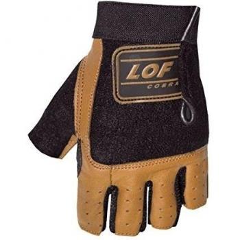 Lof Cobra Guantes de Fitness, Mujer, Marrón, S