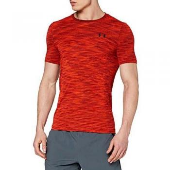 Under Armour Vanish Seamless SS Camisa Manga Corta, Hombre, Rojo, MD