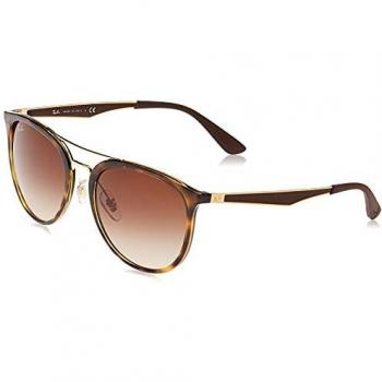 Ray-Ban Men's 4285 Sunglasses, Negro, 55