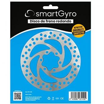 Disco de Freno Redondo Smartgyro PP27-065 Compatible con Patinetes Speedway, Rockway y Crossover