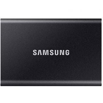 Samsung T7 Portable SSD - 1 TB - USB 3.2 Gen.2 External SSD Titanium Grey