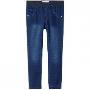 Leggings y Jeans Slim Fit para Niñas en Denim Azul Oscuro - Modelo Salli