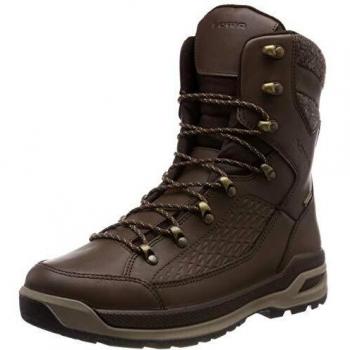 Brown Leather Men's Hiking Boots with GTX Waterproof and Insulated Features