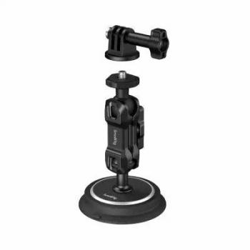 SmallRig 4466 Magnetic Suction Cup Mounting Support Kit for Action Cameras