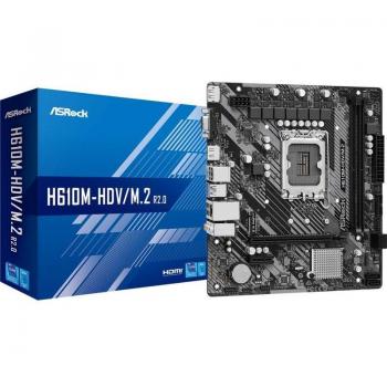 ASRock H610M-HDV/M.2 Micro ATX Motherboard