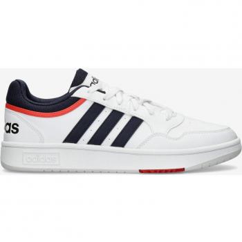 Zapatillas Adidas Hoops 3.0 Low para Hombre en Color Blanco Modelo GY5427