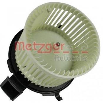 Ventilador Habitáculo Metzger 0917183 para Fiat Panda, Repuesto Original sin Aire Acondicionado