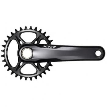 Bielas Shimano XTR M9120 12v Hollowtech II 165mm Sin Plato para Bicicleta Unisex