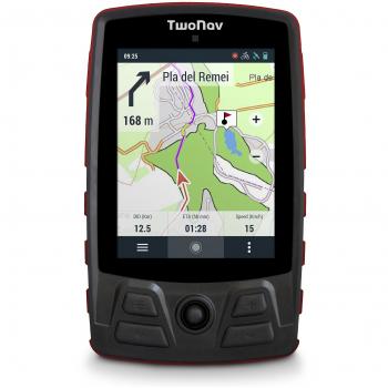 Twonav trail bike rojo gps full connect para ciclismo de montana