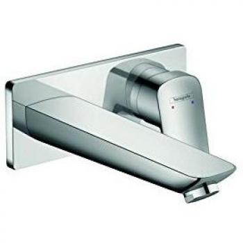 Hansgrohe 71220000 Logis grifo de lavabo empotrado, caño 195mm, cromo