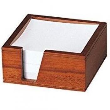 Soporte taco de papel madera jw-86 110x110x65 mm