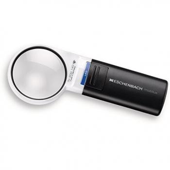 Lupa Decorativa Mobilux LED Eschenbach 5x Aumento Ø 58 mm con Iluminación