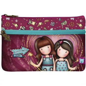 Estuche Escolar Gorjuss Fireworks Granate