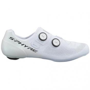 Zapatillas de ciclismo Shimano S-Phyre RC903 Blancas, Talla 43 - EUR