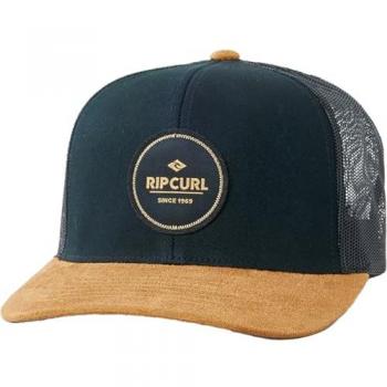 Rip Curl Gorra Trucker Routine Curve Visera Lona Negra (Única)