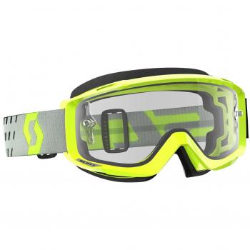 Scott Split OTG MX Goggle Cross/MTB Gafas Amarillo/Gris/Transparente Works