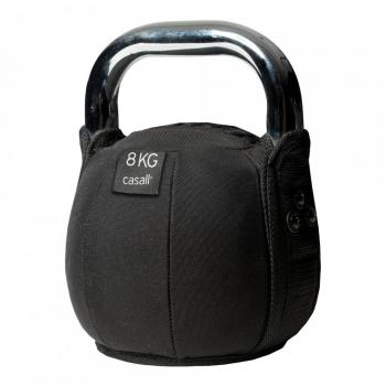 Casall 8kg Soft Kettlebell - Unisex Black - One Size