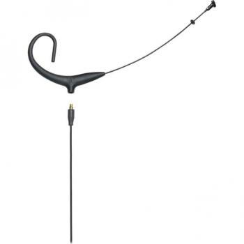 Audio-Technica BP894XCW MicroSet Lavalier Microphone, cW Connector for Transmitter, 47 dB, Black