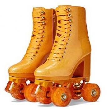 Patines de 4 ruedas Impala Marawa High Heel Sparkle Orange 11