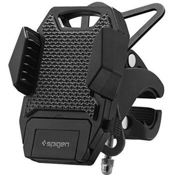 Soporte Universal para Teléfono Spigen A251 - Montaje en Bicicleta y Patinete, Color Negro