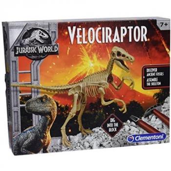 Clementoni arqueo jugando velociraptor