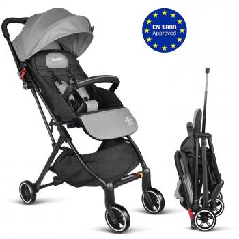 Besrey silla de paseo ligera avión compacta plegable silla paseo RECLINABLE cochecito bebe