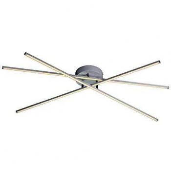 Plafoniera LED Tiriac Blanca con 3 Bacchetas Orientables y Función Switchdim