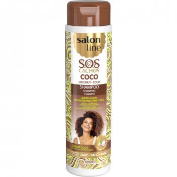 SALON LINE SOS CHAMPÚ COCO TRATAMENTO PROFUNDO 300ML