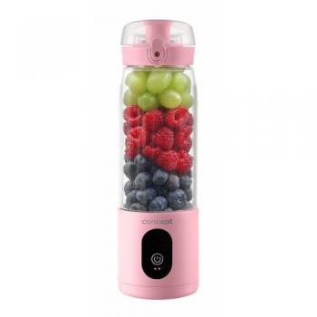 Batidora de Vaso Inalámbrica Concept SM4003 Rosa 315W 600ml